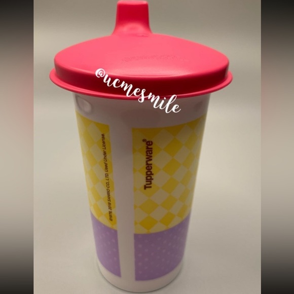 Tupperware Sanrio Baby Hello Kitty Sippy Cup/ Plate Set - Picture 5 of 7